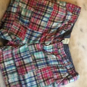 Women’s madras shorts